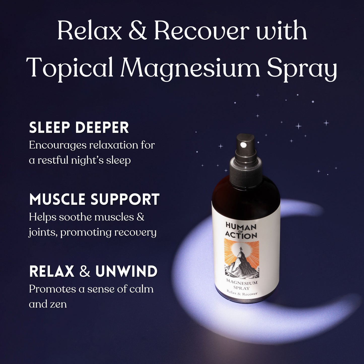 Human of Action - Magnesium Oil Spray 250ml